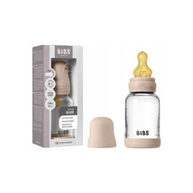 Bibs - Baby 4Oz Latex Glass Bottle With Bumper Blush Image 1