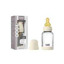 Bibs - Baby 4Oz Latex Glass Bottle With Bumper Ivory Image 1