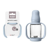 Bibs - Baby Bottle Handle Baby Blue Image 1