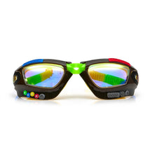 Bling2o Jet Black Gamer Kids' Swim Goggles Image 1