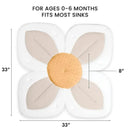 Blooming Bath - Lotus Flower Bath Mat Sink Cushion, Buttercream Image 7