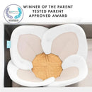 Blooming Bath - Lotus Flower Bath Mat Sink Cushion, Buttercream Image 8