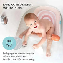 Blooming Bath - Rainbow Baby Sink Bathtub Cushion for Infants Image 2