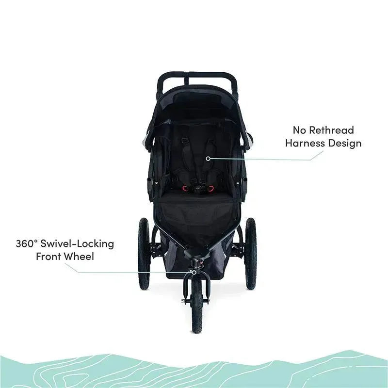 Britax - BOB Gear Revolution Flex 3.0 Jogging Stroller, Graphite Black Image 6