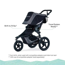 Britax - BOB Gear Revolution Flex 3.0 Jogging Stroller, Graphite Black Image 2
