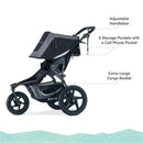 Britax - BOB Gear Revolution Flex 3.0 Jogging Stroller, Graphite Black Image 4