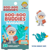 Boo Boo Buddies - Kids Adhesive Bandages, Knight + Dragon Image 2