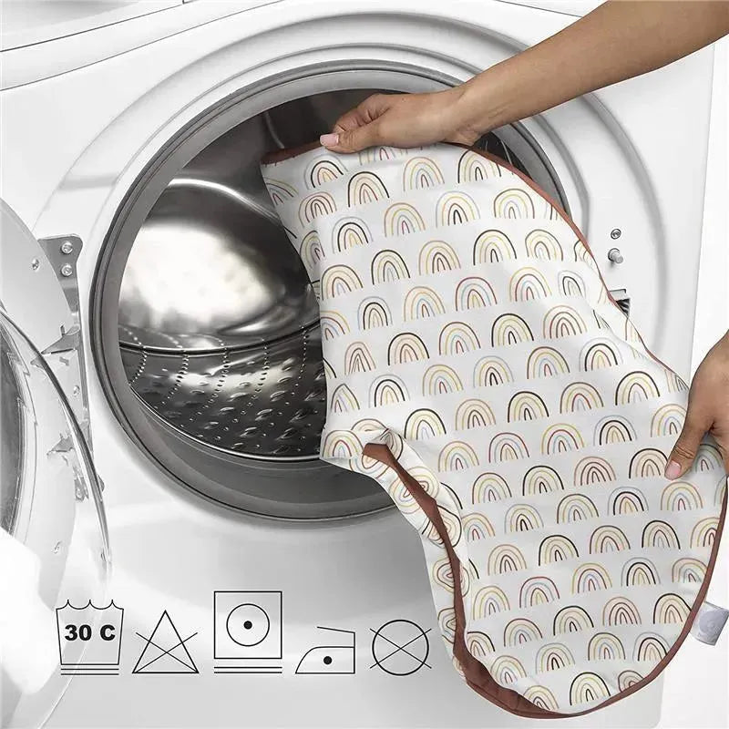 Boppy - Nursing Pillow Cover, Spice Rainbows Image 6