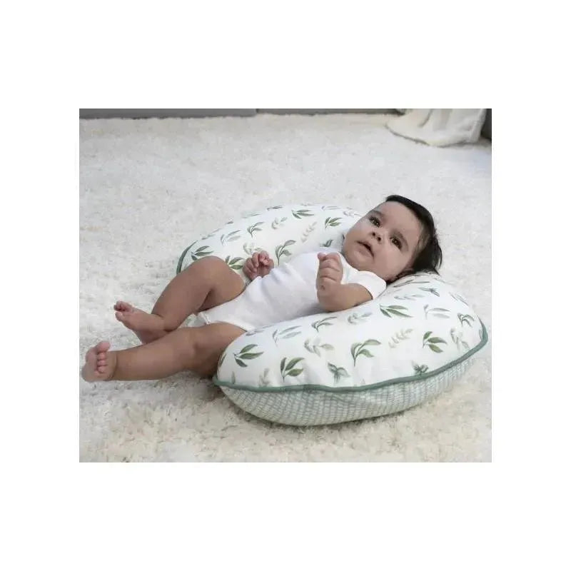 Boppy - Pillow Slipcover Organic Cotton, Green Little Leaves Image 6