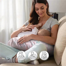 Boppy - Nursing Pillow Original Support, Pink Unicorns Image 2