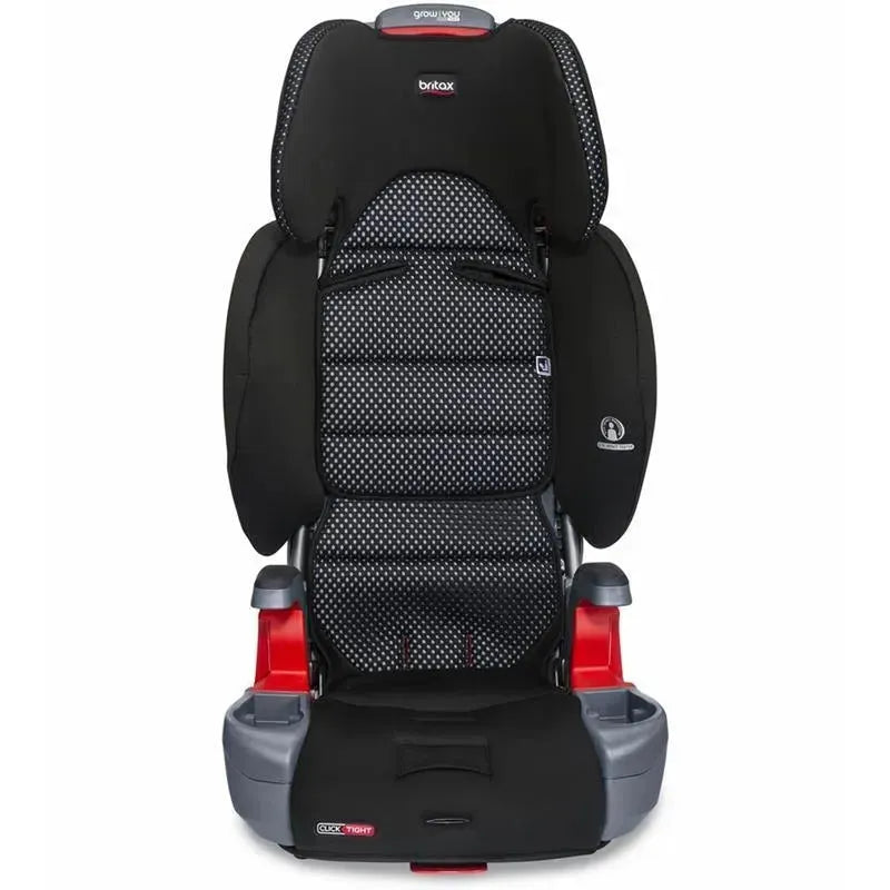 Britax - Grow With You Clicktight Harness Booster Car Seat, Cool Flow Gray Image 3