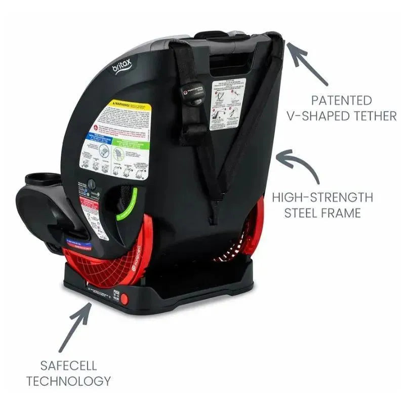 Britax - One4Life ClickTight All-in-One Convertible Car Seat, Glacier Graphite Image 4