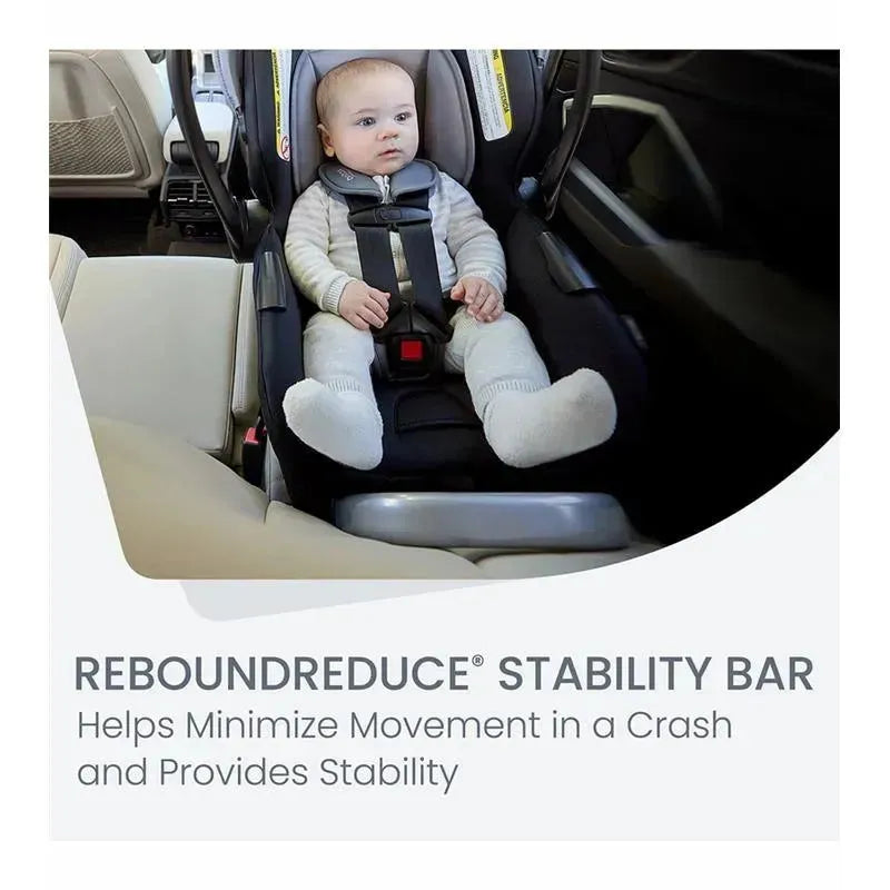 Britax - Willow Brook S+ Travel System with Alpine Anti-Rebound Base, Graphite Onyx Image 3