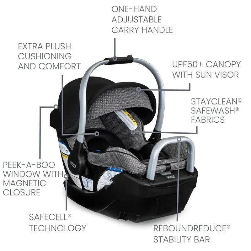 Britax - Willow SC Infant Car Seat, Rear Facing Car Seat Image 3