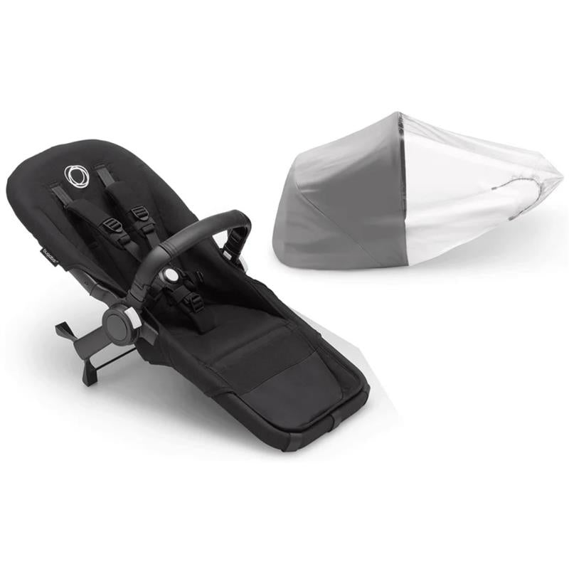 Bugaboo - Donkey 5 Duo Extension Set Midnight Black Image 1