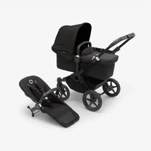 Bugaboo - Donkey 5 Mono Complete Black/Midnight Black Image 1