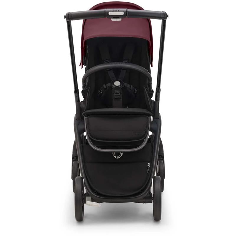 Bugaboo - Dragonfly Seat Complete, Black/Dark Cherry-Dark Cherry Image 2