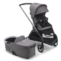 Bugaboo - Dragonfly Stroller and Bassinet Complete, Graphite/Grey Melange Image 1