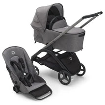 Bugaboo - Dragonfly Stroller and Bassinet Complete, Graphite/Grey Melange Image 2