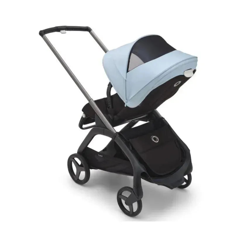 Bugaboo - Dragonfly Stroller, Graphite/Midnight Black/Skyline Blue Image 3