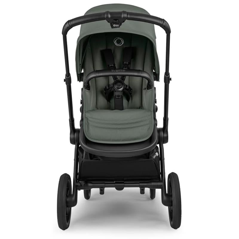 Bugaboo - Kangaroo Complete Single-to-Double Stroller, Black/Forest Green Image 5