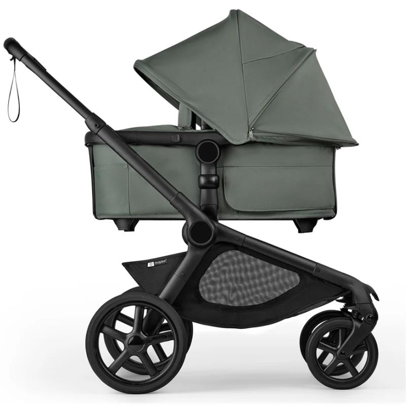 Bugaboo - Kangaroo Complete Single-to-Double Stroller, Black/Forest Green Image 6