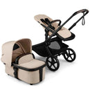 Bugaboo - Kangaroo Double Stroller, Black/Desert Taupe-Desert Taupe Image 5