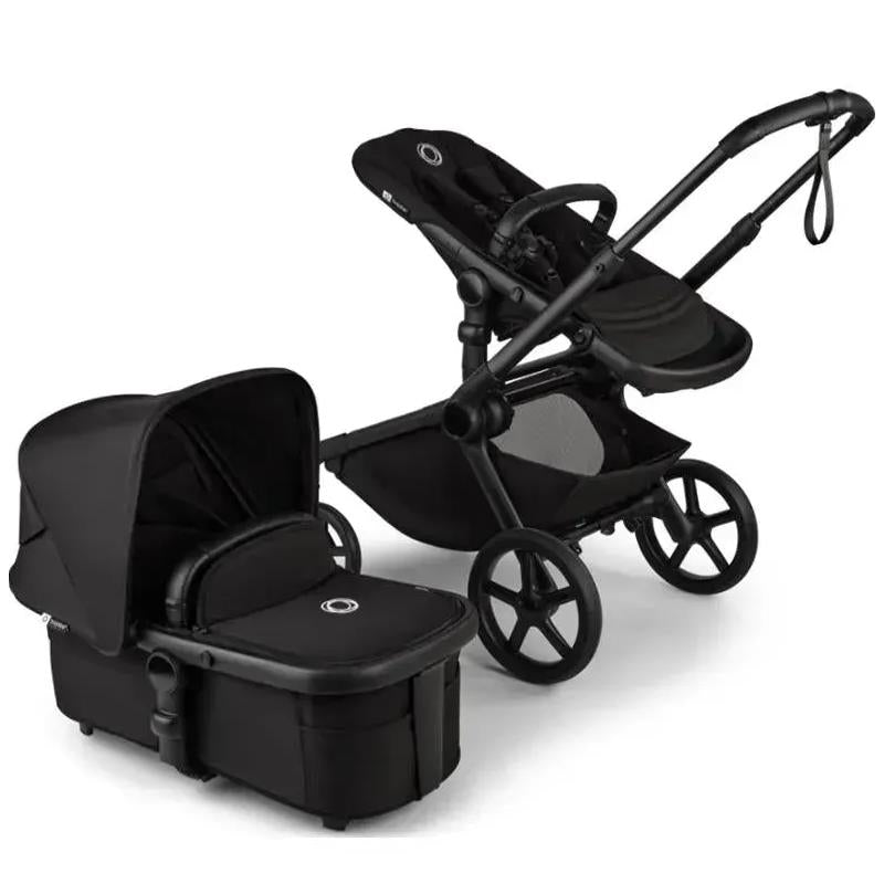 Bugaboo - Kangaroo Double Stroller, Black/Midnight Black Image 2