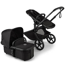 Bugaboo - Kangaroo Double Stroller, Black/Midnight Black Image 2