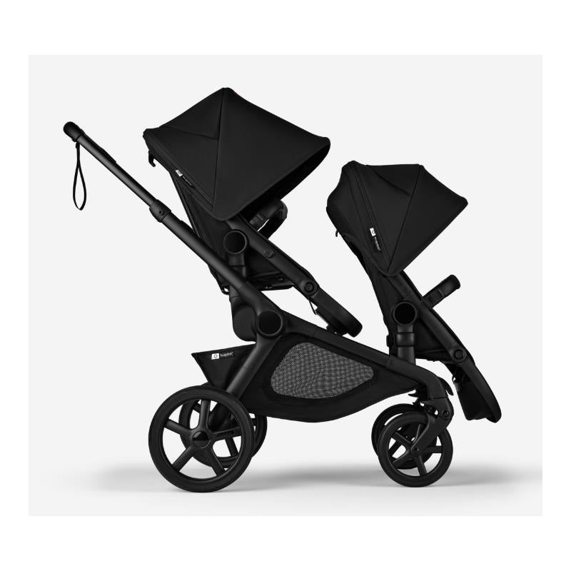 Bugaboo - Kangaroo Double Stroller, Black/Midnight Black Image 7