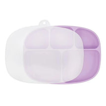 Bumkins - Grip Dish And Stretch Lid, Lavender Image 1