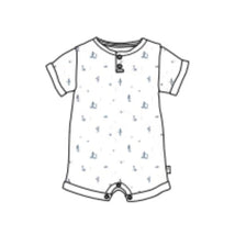 Burts Bees - Baby Desert Life Romper Fossil Image 1