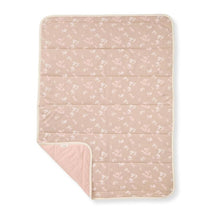 Burt's Bees - Whimsical Floral Reversible Blanket, Hummus Image 1
