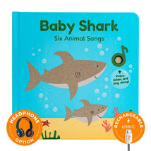 Cali's Book - Baby Shark Nursery Rhymes - Headphone Edition Image 1