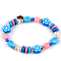 Charm It! - Gold Stitch Stretch Bead Bracelet Image 1