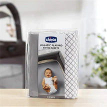 Chicco 2 Pack Lullaby Playard Sheets, Grey Diamond Image 2