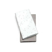 Chicco - 2Pk Lullago Bassinet Sheets, Grey Triangle Image 1