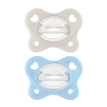 Chicco Feeding - Physioforma Dual Soft Pacifier Pearl/Sky 2-6M, 2Pk Image 1