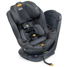 Chicco - Fit360 ClearTex Rotating Convertible Car Seat, Carbon/Grey Image 1