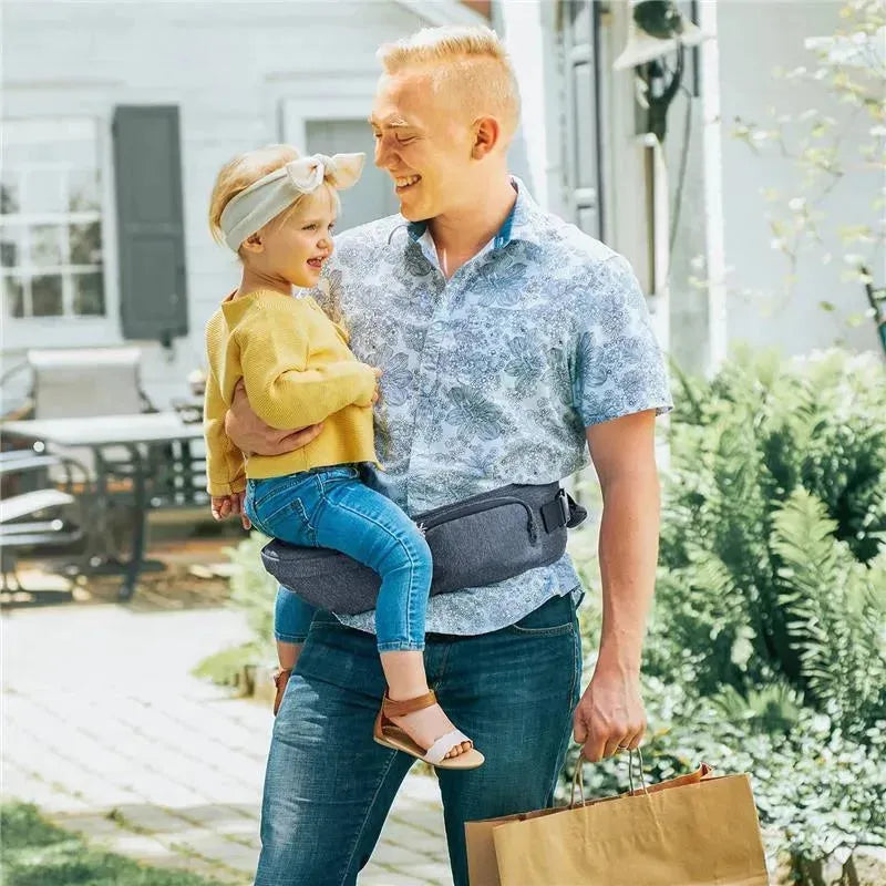 Chicco Sidekick Hip Seat Carrier - Denim Image 2