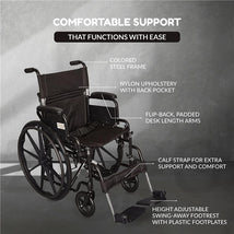 Circle Specialty - Ziggo 18” Seat Width Pediatric Wheelchair for Kids & Children Image 2