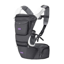 Clevamama Ergonomic Baby & Hip Carrier, Black Image 1