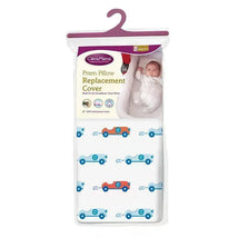 Clevamama Replacement Pram Pillow Case - Blue Image 2