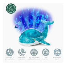 Cloud B - Eco Tranquil Whale, Blue Image 1