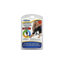 Cloudz - Footless Compression Socks, Black (Fits Small/Medium) Image 2