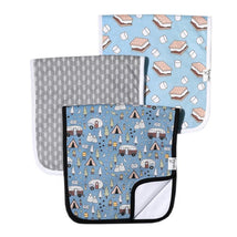 Copper Pearl - 3Pk Premium Baby Burp Cloths Bridger Set Image 1