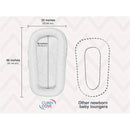 Cubby Cove Baby Lounger, Snow White Image 7