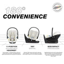 Cybex - Aton G Swivel Infant Car Seat with 180-Degree Rotate, Lava Grey Image 11