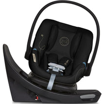 Cybex - Aton G Swivel Infant Car Seat with 180-Degree Rotate, Moon Black Image 1