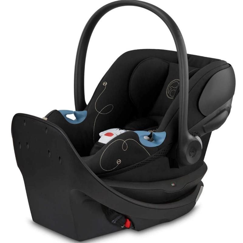 Cybex - Aton G Swivel Infant Car Seat with 180-Degree Rotate, Moon Black Image 5
